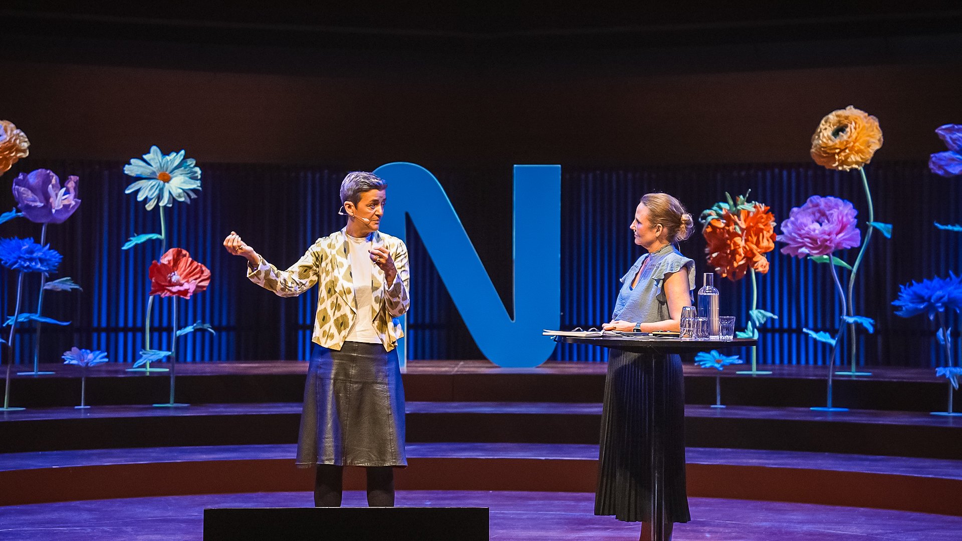 Margrethe Vestager og Christiane Vejlø